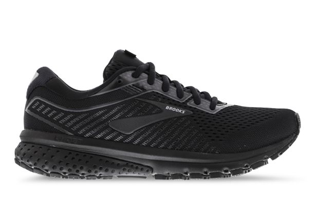 brooks ghost 12 womens black and white