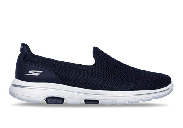 skechers go walk faux fur shoes