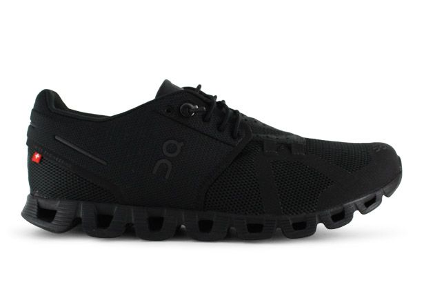 on cloud black shoes