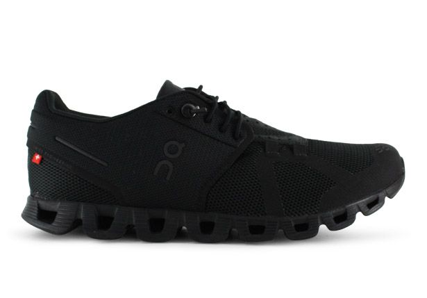 all black on cloud shoes