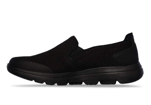 mens black skechers