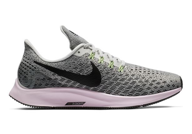 nike running air zoom pegasus 35 trainers rose with metallic swoosh