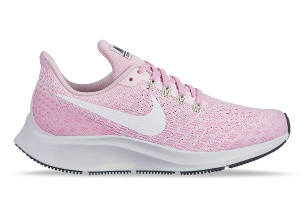 pink and white nike zoom