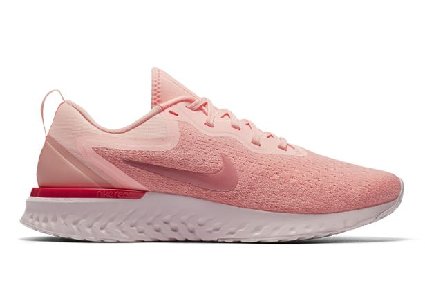 nike odyssey react women's running shoe pink