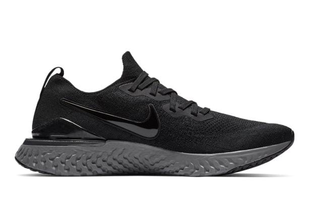 nike react epic black