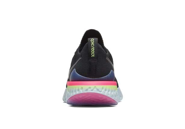 women's nike epic react flyknit 2 black