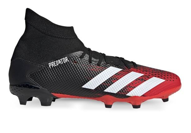 adidas predator black red