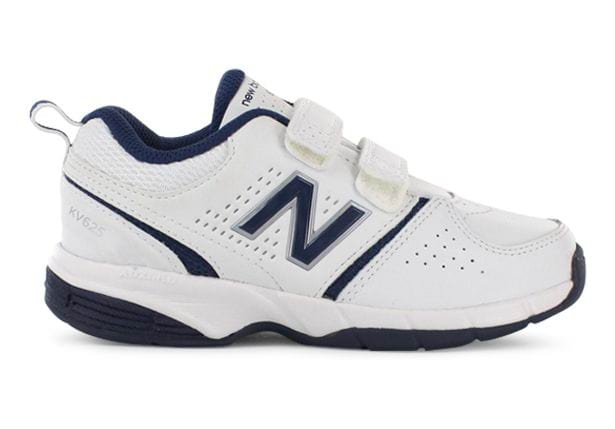 new balance kids white shoes