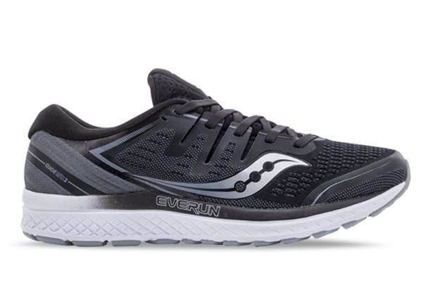 SAUCONY GUIDE ISO 2 MENS GREY BLACK 