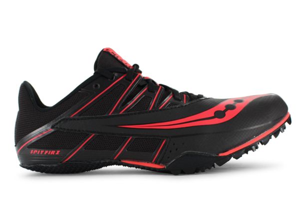 SAUCONY SPITFIRE MENS BLACK RED | Black 