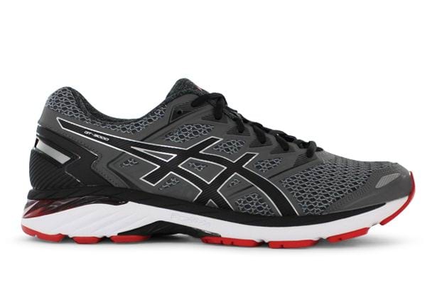 ASICS GT-3000 5 (2E) MENS CARBON BLACK | Grey Mens Supportive Running Shoes
