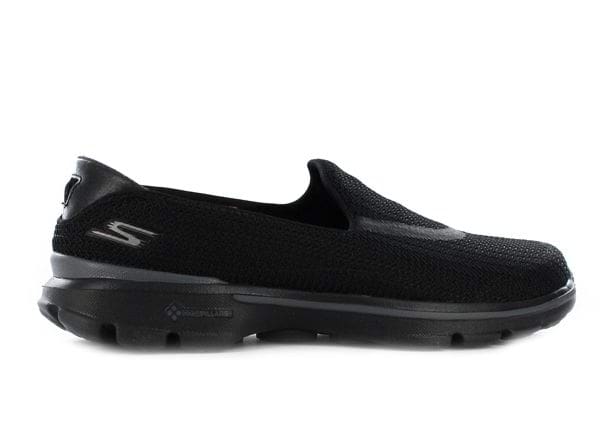 skechers go walk ladies black