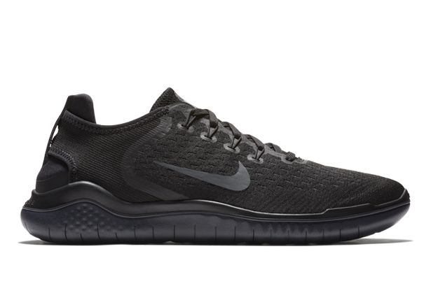 NIKE FREE RN 2018 MENS BLACK ANTHRACITE 