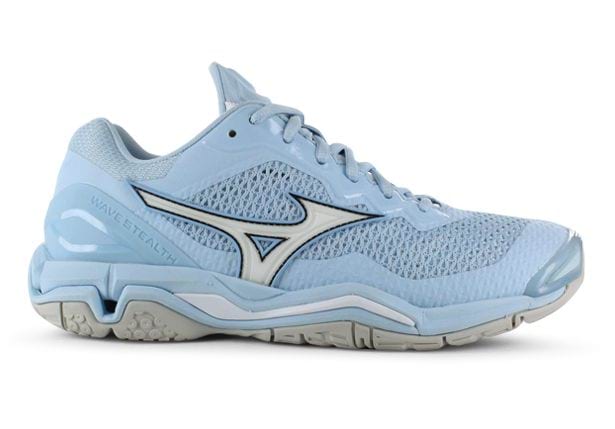 mizuno wave stealth v netball trainers