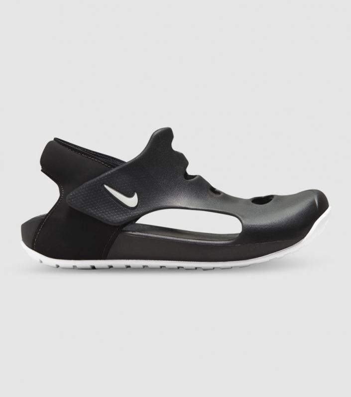 NIKE SUNRAY PROTECT 3 (PS) KIDS BLACK WHITE | The Athlete's Foot