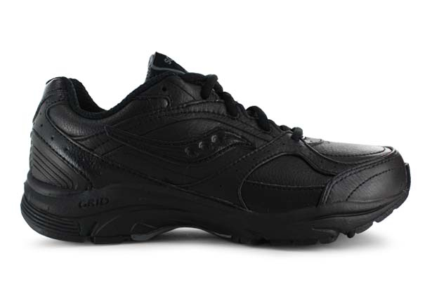 SAUCONY INTEGRITY ST2 D WOMENS BLACK Black Womens Walking Shoes