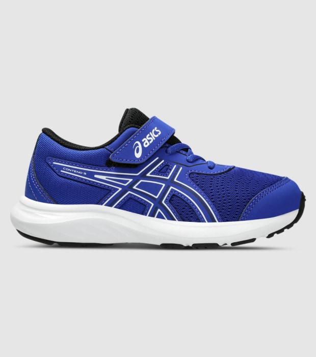 ASICS CONTEND 9 PS KIDS TRUE BLUE WHITE The Athlete s Foot