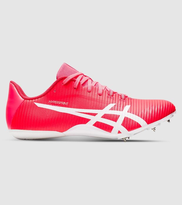 ASICS HYPER SPRINT 8 UNISEX DIVA PINK WHITE The Athlete s Foot