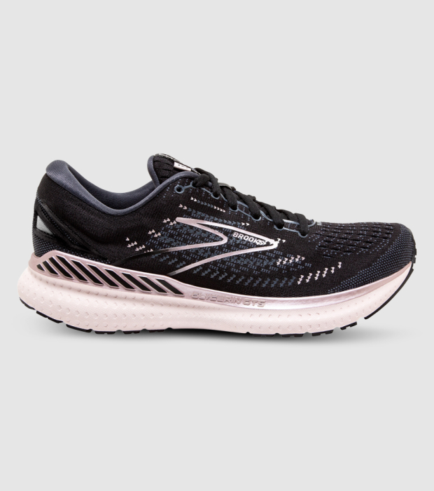 BROOKS GLYCERIN GTS 19 WOMENS BLACK OMBRE METALLIC The Athlete s Foot