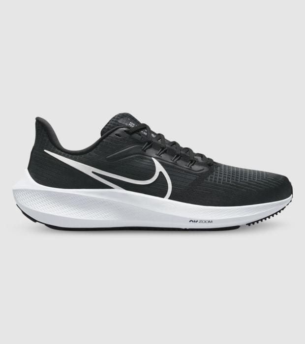 NIKE AIR ZOOM PEGASUS 39 MENS BLACK WHITE DARK SMOKE GREY The Athlete s Foot
