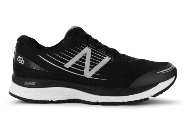 NEW BALANCE W880 V8 D WOMENS BLACK WHITE Black Womens Cushion Running Shoes