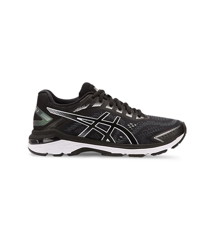 ASICS GT-2000 7 WOMENS BLACK WHITE