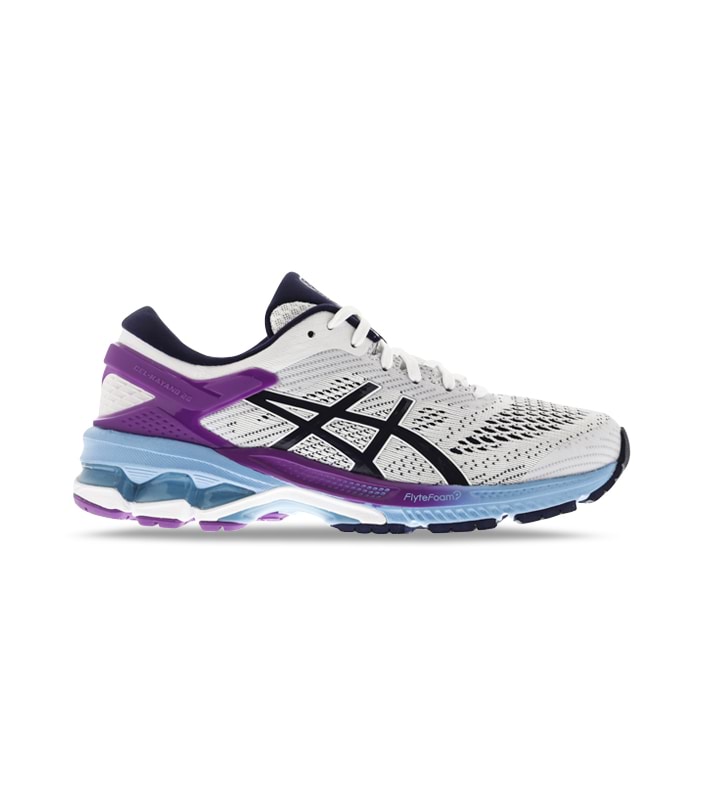 ASICS GEL-KAYANO 26 WOMENS WHITE PEACOAT