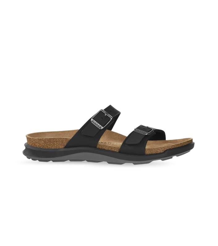 BIRKENSTOCK SIERRA BIRKO FLOR NUBUK (NARROW) UNISEX BLACK