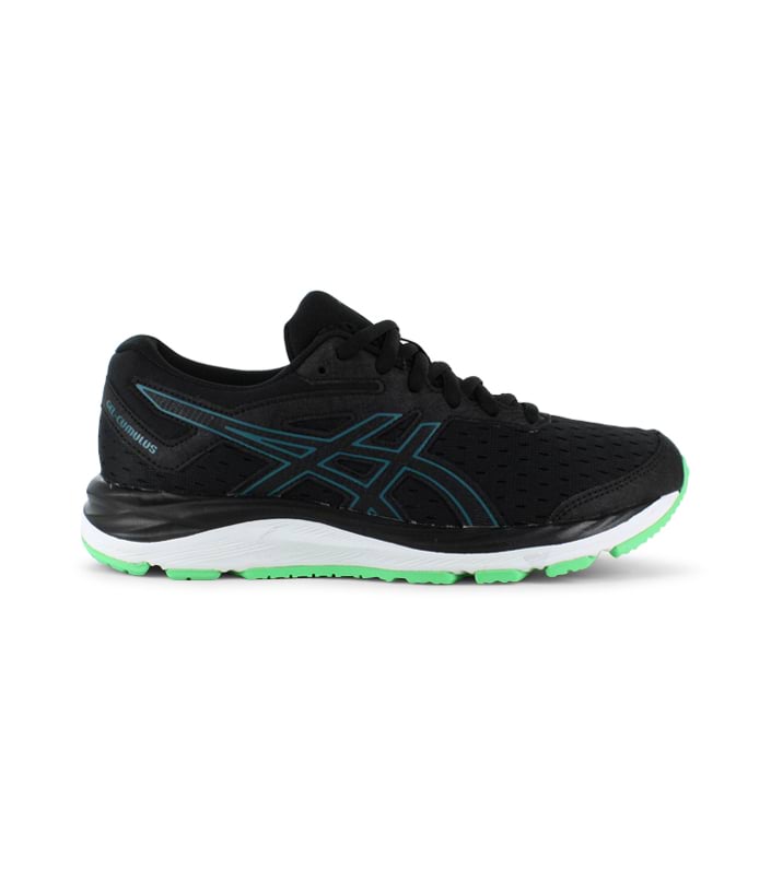 ASICS GEL-CUMULUS 20 GS KIDS BLACK BERYL GREEN