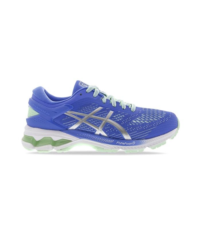 ASICS GEL-KAYANO 26 (GS)  KIDS BLUE COAST PURE SILVER