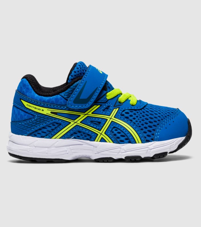 ASICS CONTEND 6 (TS) KIDS DIRECTOIRE BLUE LIME ZEST