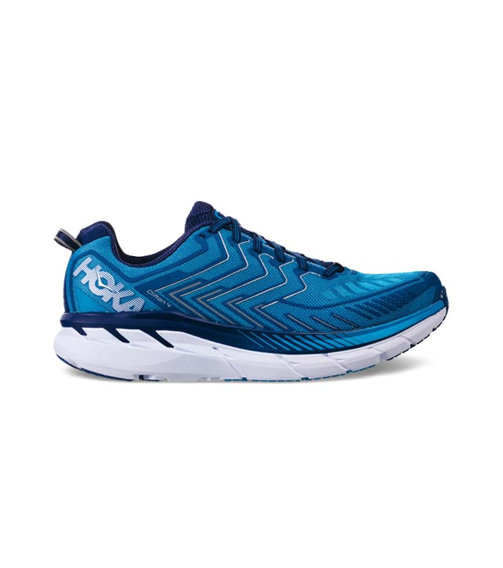 HOKA ONE ONE CLIFTON 4 (2E) MENS TRUE BLUE