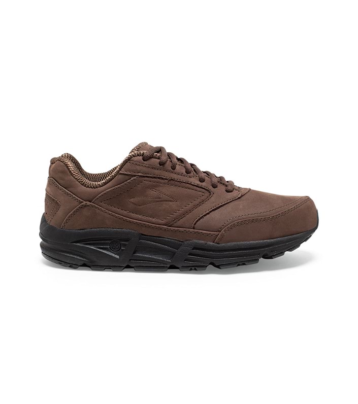 BROOKS ADDICTION WALK (2E)  MENS  BROWN NUBUCK