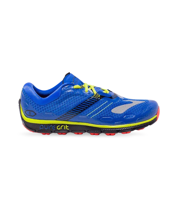 BROOKS PURE GRIT 5 MENS BLUE BLACK LIME