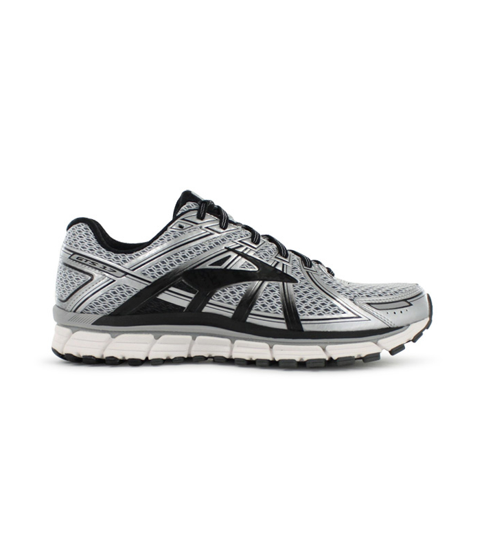 BROOKS ADRENALINE GTS 17 MENS SILVER BLACK