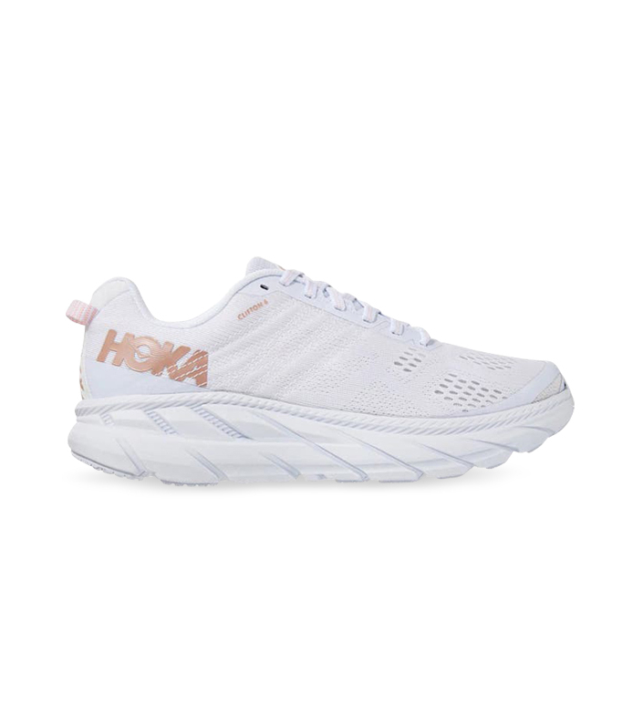 HOKA ONE ONE CLIFTON 6 WHITE ROSE GOLD