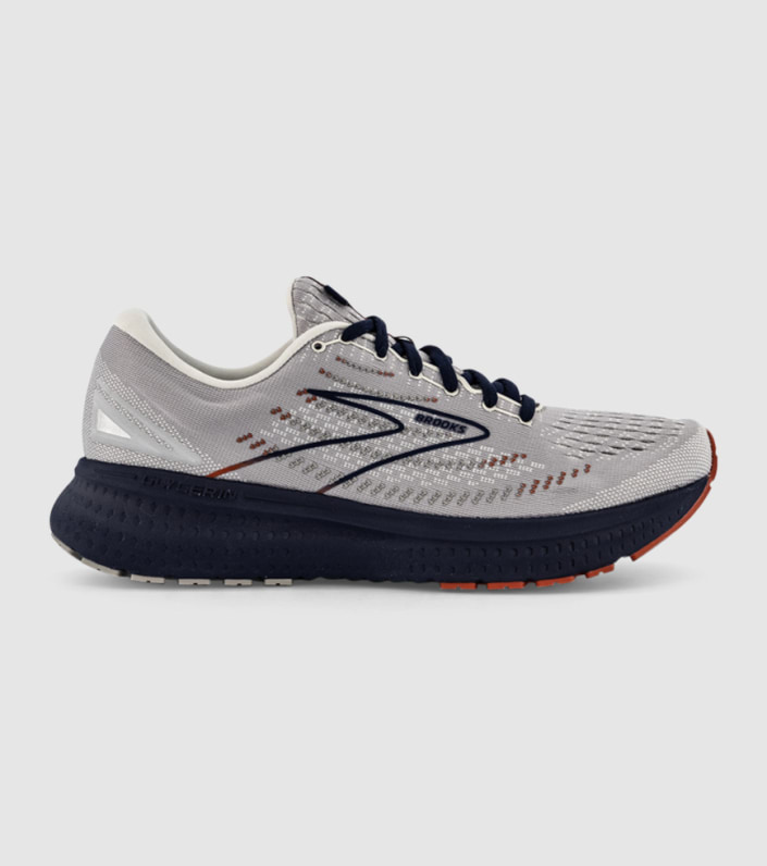 BROOKS GLYCERIN 19 MENS GREY ALLOY PEACOAT