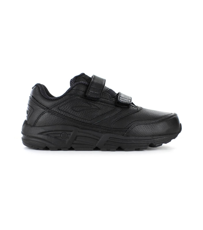 BROOKS ADDICTION WALKER V-STRAP (D) WOMENS BLACK 