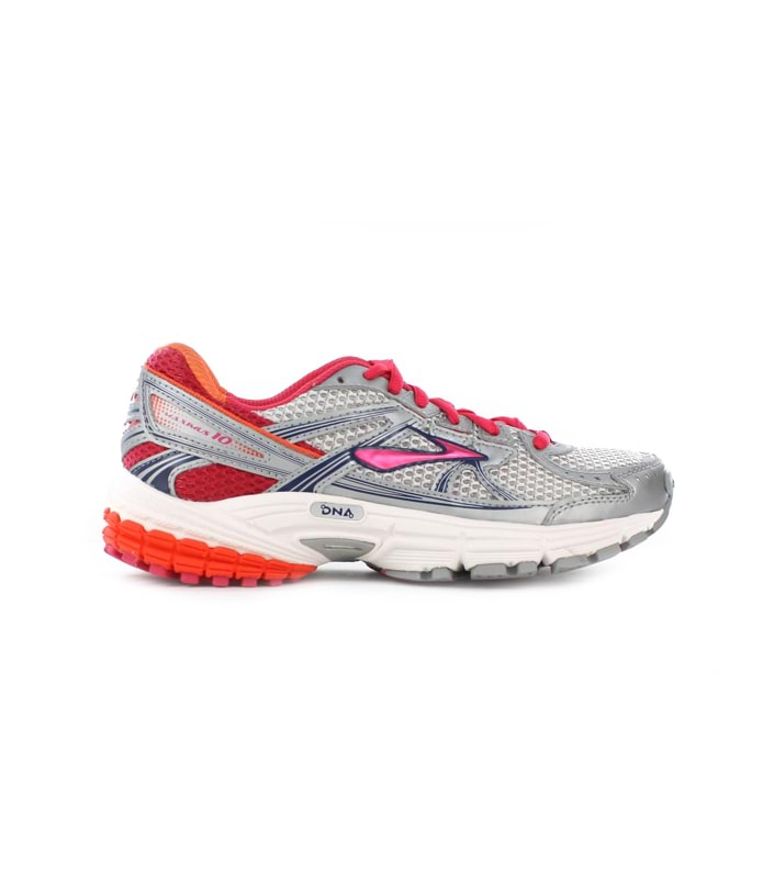 BROOKS MAXIMUS 10 WOMENS RASPBERRY FLAME WHITE 