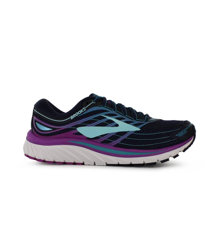 BROOKS GLYCERIN 15 WOMENS BLUE PURPLE CACTUS TEAL