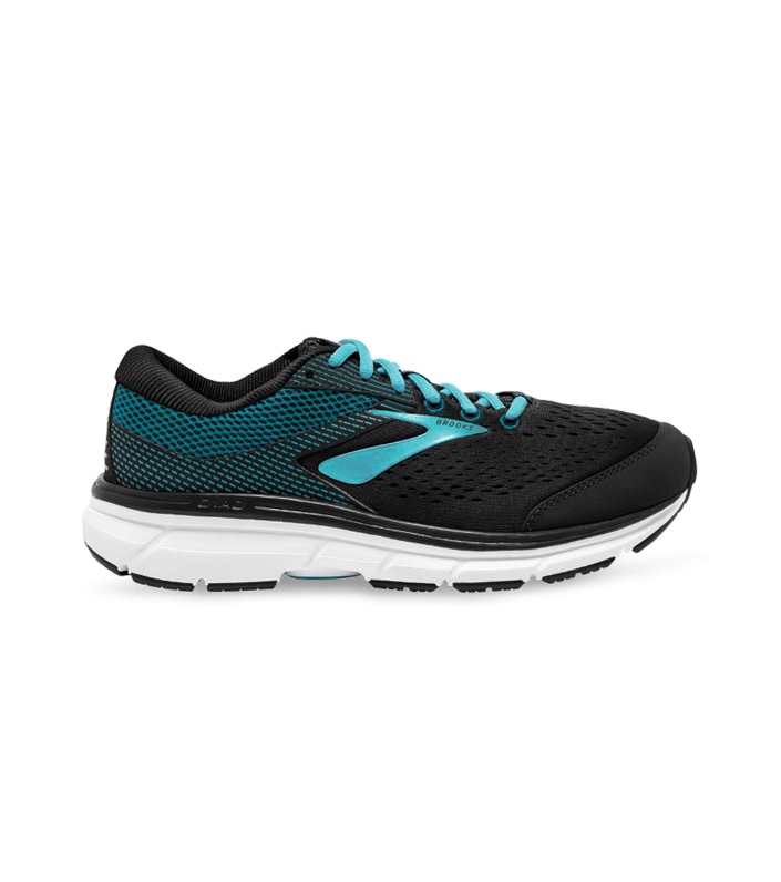 BROOKS DYAD 10 (D) WOMENS BLACK CAPRI BREEZE EBONY