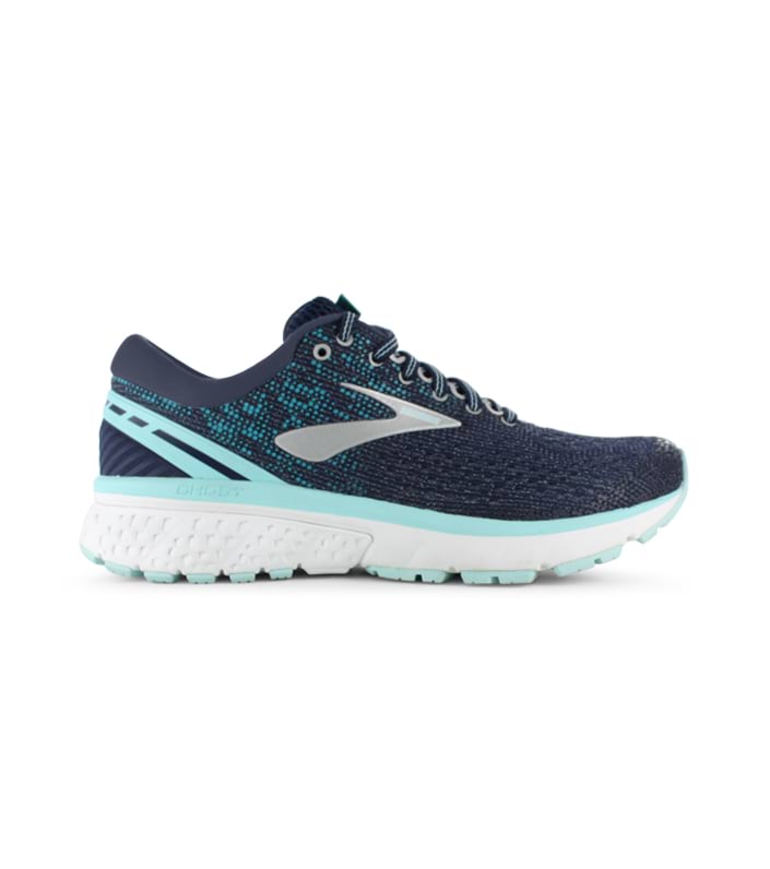BROOKS GHOST 11 WOMENS NAVY GREY BLUE