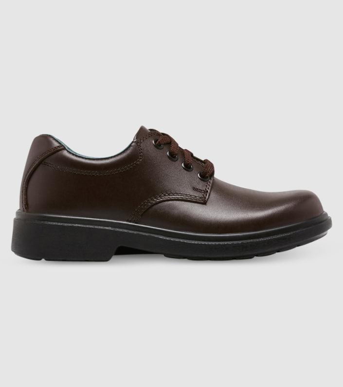 CLARKS DAYTONA JUNIOR BOYS SCHOOL SHOES 