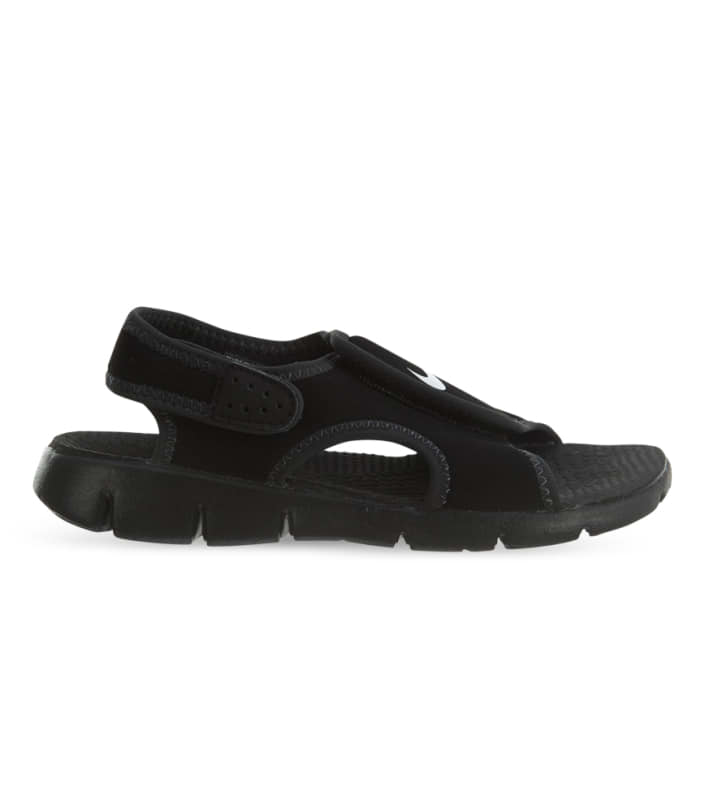 NIKE SUNRAY ADJUST 4 (GS) KIDS BLACK WHITE ANTHRACITE