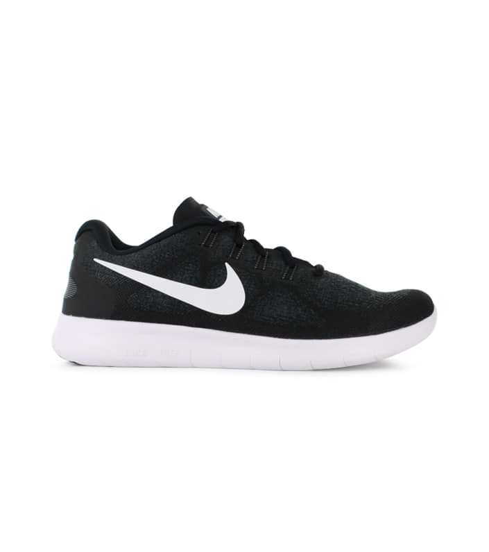 NIKE FREE RN 2 MENS BLACK WHITE GREY