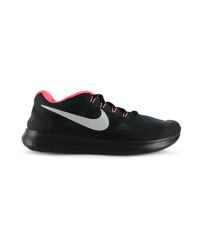 NIKE FREE RN 2017 WOMENS ANTHRACITE METALLIC SILVER