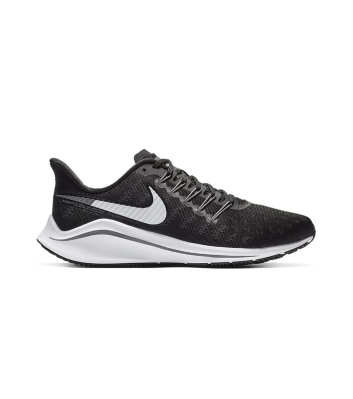 NIKE AIR ZOOM VOMERO 14 MENS  BLACK WHITE-THUNDER GREY