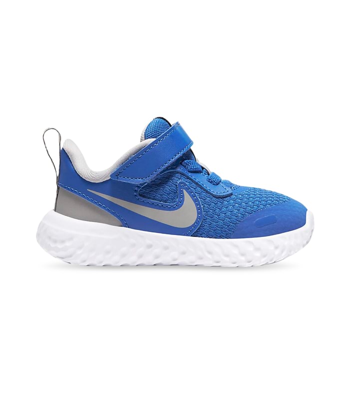 NIKE REVOLUTION 5 (TD) KIDS GAME ROYAL LIGHT SMOKE GREY WHITE