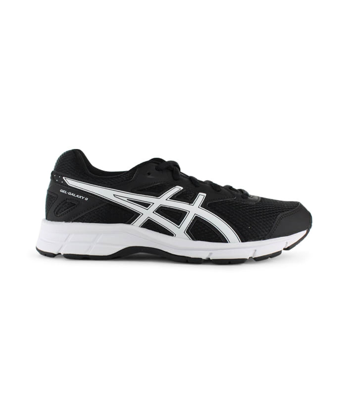 ASICS GEL-GALAXY 9 GS KIDS BLACK WHITE 