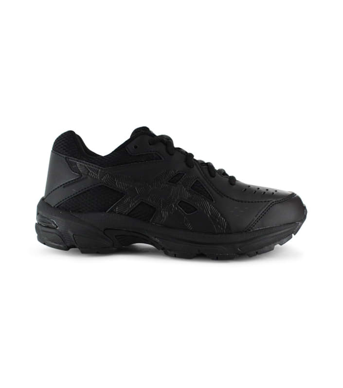 ASICS GEL-195TR LEATHER GS KIDS BLACK CARON